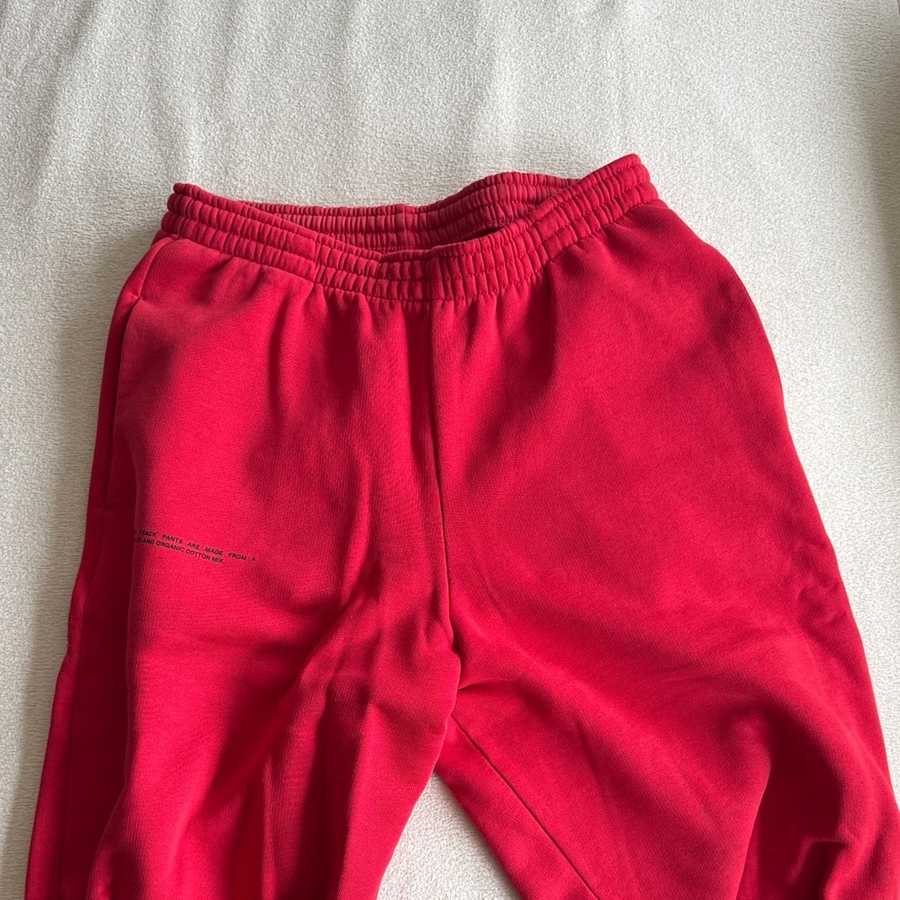 Pangaia Vibrant Red sweatpants